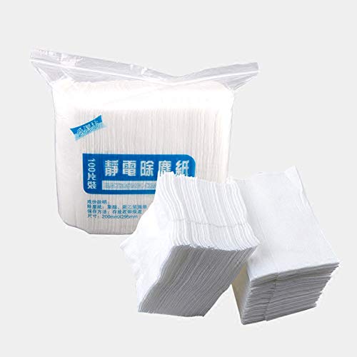 Wilk 100pcs eliminación electrostática desechable mopa Papel Principal Cocina Baño paño de Limpieza