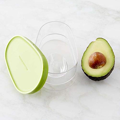 Wilk Accesorios de Cocina de Aguacate Food Kitchen Ahorro Caja de Almacenamiento cajón de Verduras Fruta Fresca contenedores Mantener