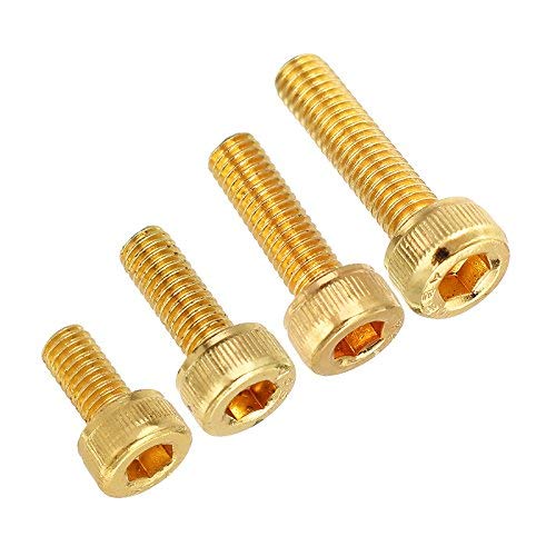 Willlly 10Pcs Tornillos De Cabeza Hueca Hexagonal M3 Tornillos Aleación Chic Acero Titanio Chapado En Oro 12.9 Grado 6Mm Venta Inicio Uso Diario Producto (Color : Colour, Size : 10mm)