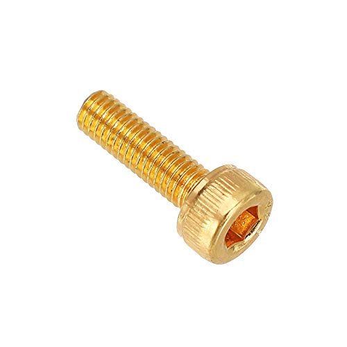 Willlly 10Pcs Tornillos De Cabeza Hueca Hexagonal M3 Tornillos Aleación Chic Acero Titanio Chapado En Oro 12.9 Grado 6Mm Venta Inicio Uso Diario Producto (Color : Colour, Size : 10mm)