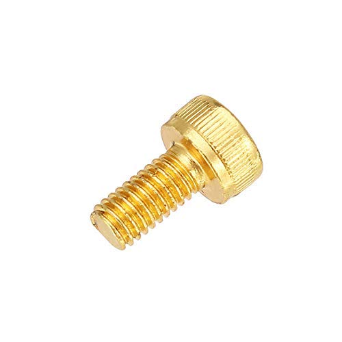 Willlly 10Pcs Tornillos De Cabeza Hueca Hexagonal M3 Tornillos Aleación Chic Acero Titanio Chapado En Oro 12.9 Grado 6Mm Venta Inicio Uso Diario Producto (Color : Colour, Size : 10mm)