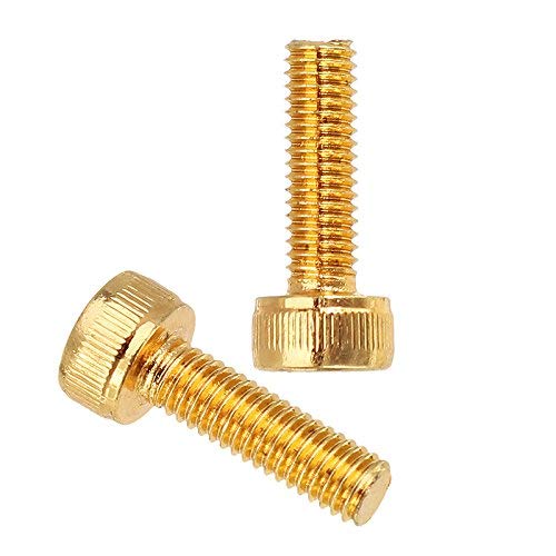 Willlly 10Pcs Tornillos De Cabeza Hueca Hexagonal M3 Tornillos Aleación Chic Acero Titanio Chapado En Oro 12.9 Grado 6Mm Venta Inicio Uso Diario Producto (Color : Colour, Size : 10mm)