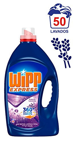 Wipp Express Detergente Líquido Lavanda - 50 Lavados (2,5 L)