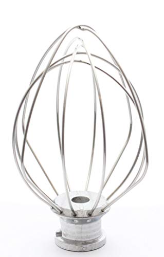 Wire Whisk de repuesto compatible para KitchenAid Tilt-Head Mixer (Artisan, KSM90, Classic, K45, K45SS etc)