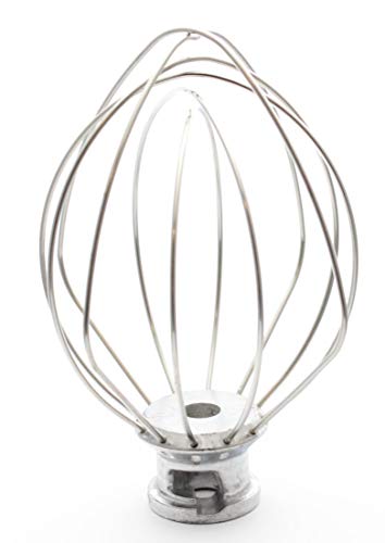 Wire Whisk de repuesto compatible para KitchenAid Tilt-Head Mixer (Artisan, KSM90, Classic, K45, K45SS etc)