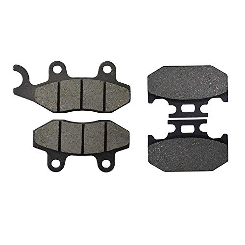 without brand XXF-SCP, Piezas de la Motocicleta Frente traseras Pastillas de Freno Kit for Yamaha TTR250 TTR 250 L M N P R S T V YZ250 YZ 250 WRA A B D E F G H J (Color : Front and Rear Pads)