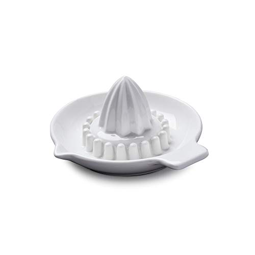 WM Bartleet & Sons 1750 T360 Exprimidor clásico de Porcelana Tradicional de cítricos 16x14cm-blanco