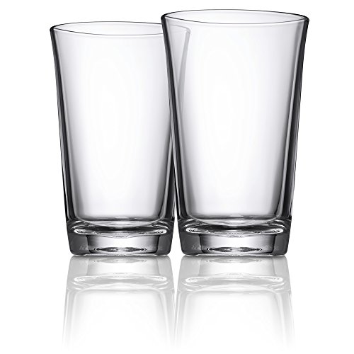 WMF - Juego de 2 vasos altos de cristal para agua 0,25l - 12,4cm, colección Basic