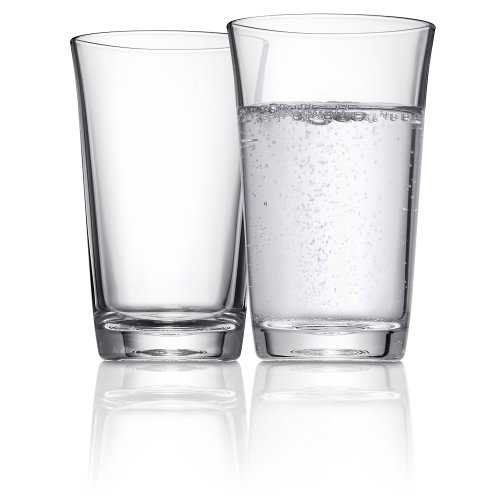 WMF - Juego de 2 vasos altos de cristal para agua 0,25l - 12,4cm, colección Basic