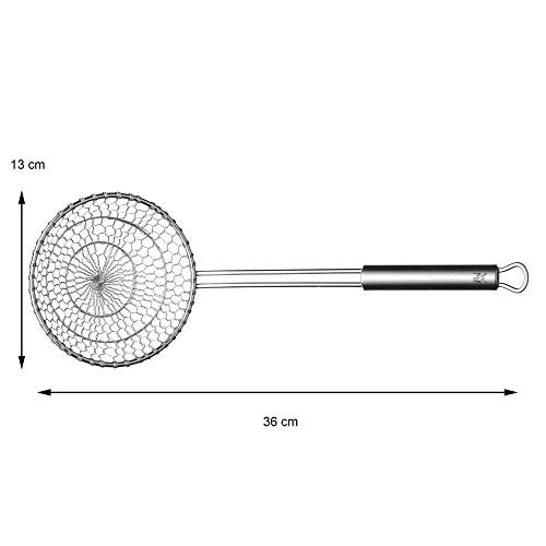 WMF Profi Plus Espumadera Wok, Acero Inoxidable Pulido, 13 cm