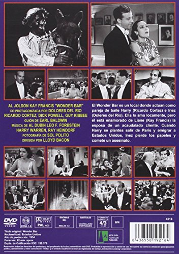 Wonder Bar v.o.s. 1934 DVD