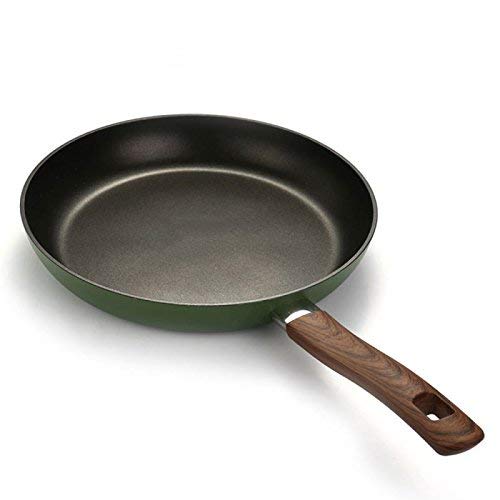 WYYAF Sartén Cacerola bistec sin Humo Antiadherente Cocina de inducción Especial Estufa de Gas Especial para el día de la Madre (Color: Beige)