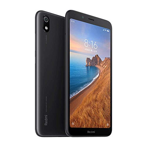 Xiaomi Redmi 7A Smartphone,2GB RAM 32GB ROM Dual SIM 5.45 '' Pantalla Completa HD, Qualcomm Snapdragon SDM439 Octa-Core Procesador,Fuente Grande,Cámara Trasera de 13MP Cámara Frontal de 5MP (Negro)