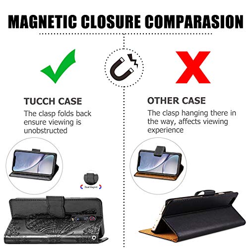 XIFAN Funda para LG K50S, [Patrones de Relieve 3D] Cierre Magnético Snap Flip Proteccion Caso Carcasa Libro de Cuero con Ranuras para Tarjetas y Soporte, Lavanda