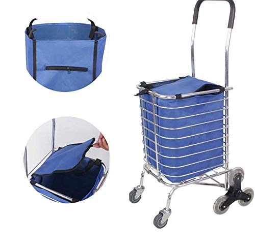 XKCJTCF Carros de Mano Carro de Compras/Trolley Kit de reemplazo Bolsa de Almacenamiento Impermeable de Tela Oxford Carretilla de Mano 35L (Color, C), C