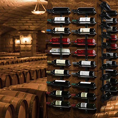 Yaheetech Botellero de Vino Estante del Vino Estantería 10 Botellas Botellero de Pared