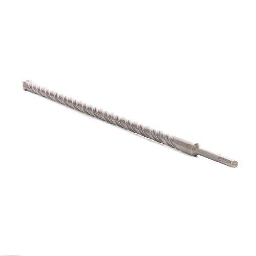 YIONGA Taladro CAIJINJIN 1pcs 20mm Martillo eléctrico Impacto Broca, carburo de tungsteno Punta de la Broca SDS Plus Broca de Doble Pozo y Ronda de la caña for la perforación Herramientas