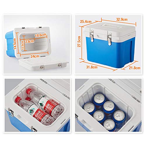 YJDQYDSH Portátil Caja Refrigerada de Insulina,Fármaco Almacenamiento Médico Bolsa de Refrigeración,No Cobrar Pantalla de Temperatura Protección Del Medio Ambiente Casa Viajes Al Aire Libre