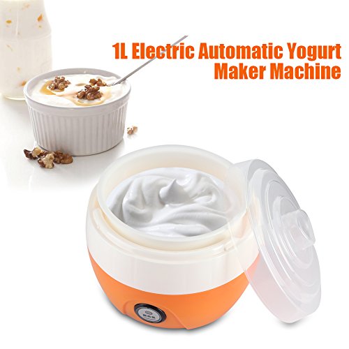 Yogurteras Electrica Automático Maquina para Hacer Yogur y Helado, Capacidad 1 Litro(Azul)