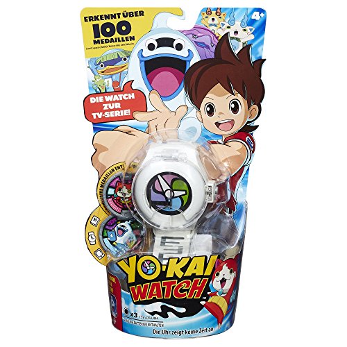 Yokai - Reloj con Sonidos, Color Blanco (Hasbro B5943) (versión Alemana)