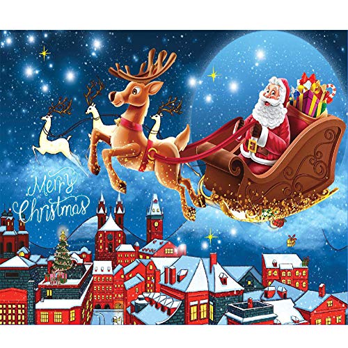 YYLI Puzzles 1000 Piezas, 70Cm*50Cm Tema De Santa Puzle, Familia Puzzles Decoración Adornos, Imágenes Únicas Calidad De Impresión Y La Precisión del Troquelado