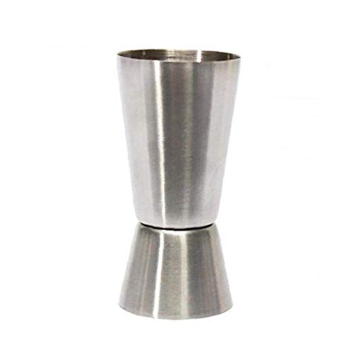 YZLSM Doble Jigger 25/50 Ml De Acero Inoxidable del Aparejo De Café Bar del Partido del Vino Cóctel De Doble Aparejo Espíritu Alfombra Wine Spirit Taza De Medida De Acero Inoxidable del