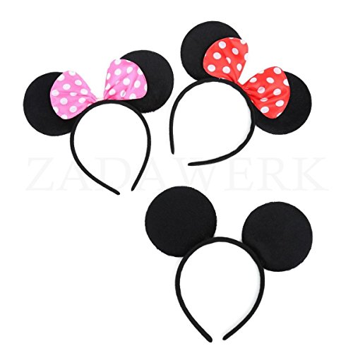 ZADAWERK® - Diadema - Mini Mouse - rosa - tipo02