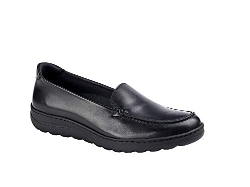 Zapato Mujer Uniformes en Piel Color Negro, Marca DIAN - dinamic-27 (38 EU, Negro)