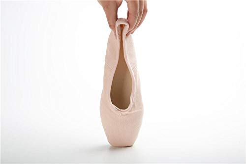 Zapatos de Ballet de satén Zapatos de Baile para Adultos Zapatos de Baile para niñas Zapatos de Punta para niños con Cordones Zapatos de Punta para Mujer-4_38