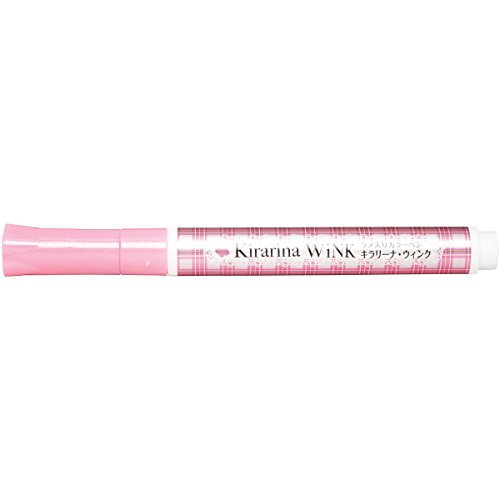 Zig Kirarina Marcador metálico guiño Pastel Rosa