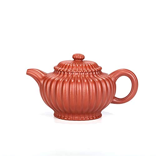 ZiWen Lu Rojo Grande de Granos de Gluten única caída de fama Mano-Pot Tetera (Color : Big Red Pouch)