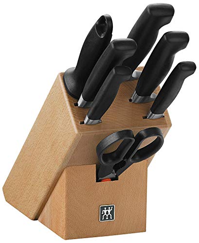 Zwilling Knife Block Cuchillo Cocina, Multicolor, 8 Piezas