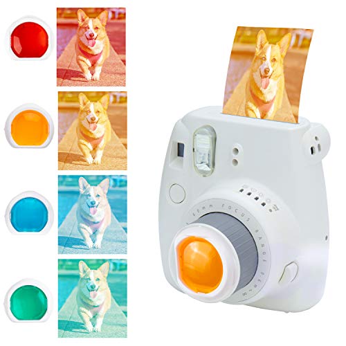 ZWOOS 10 en 1 Accesorios Compatible con Instax Mini 11, Incluida Funda para cámara, álbum y Otros Artículos para Recopilar y Mostrar Fotos (Rainbow Sliver)