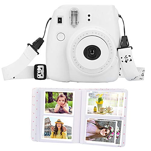 ZWOOS 10 en 1 Accesorios Compatible con Instax Mini 11, Incluida Funda para cámara, álbum y Otros Artículos para Recopilar y Mostrar Fotos (Rainbow Sliver)