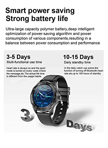 ZWW Damas Rastreador De Ejercicios para Smartwatch Reloj Inteligente Reloj Bluetooth iOS Androidip68 Impermeable De Los Hombres De 5.0,A