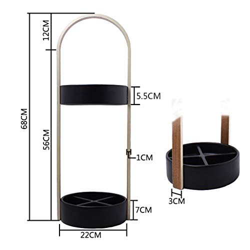 ZXL Paraguas de la Oficina en el hogar Stand de Paraguas Estadounidense Stand de Hotel Banco del Lobby Paraguas Parrilla de Almacenamiento Paraguas Tamaño del Cubo: 22X22X68cm XXPP