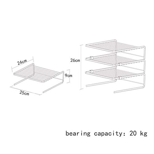 ZXL@ED Organizador de estante de cocina de 3 capas