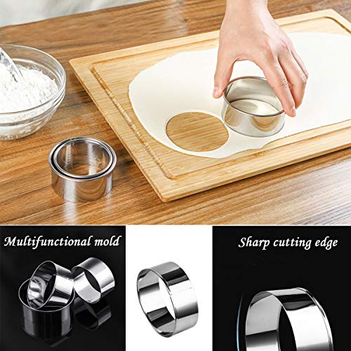 ZXT Empanadillas Molde,Molde para Empanadillas,Empanadillas Maquina,Moldes para Ravioles,Acero Inoxidable Molde de Empanadillas e Ravioli Cortador,Ravioli Maker,Ravioli Cortador