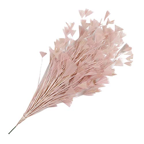 1 Pieza Adorno de Plumas Decoración de Boda de Bricolaje - Rosa empolvado