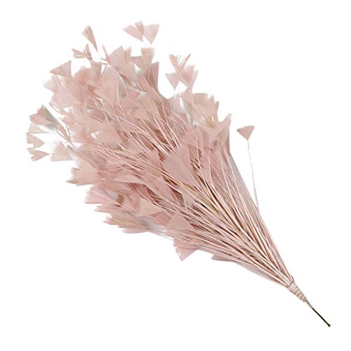 1 Pieza Adorno de Plumas Decoración de Boda de Bricolaje - Rosa empolvado