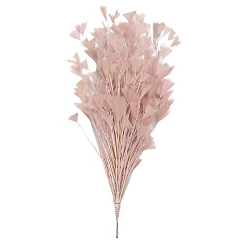 1 Pieza Adorno de Plumas Decoración de Boda de Bricolaje - Rosa empolvado