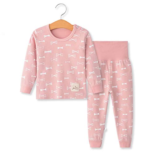 100% algodón Baby Boys Pijamas Set Ropa de Dormir de Manga Larga (6M-5 Años) (Tag50 (6-12 Meses), Patrón 8(Cintura Alta))