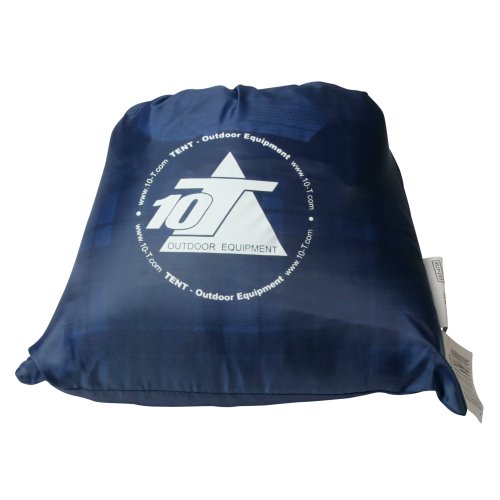 10T Outdoor Equipment 10T Camp Pillow Almohada de Camping, Azul, Estándar