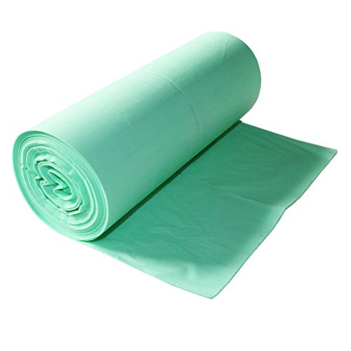 150 Bolsas Compost Liners Bolsas para residuos de cocina de 6L, 8L, 10L Bolsas 100% biodegradables hechas de almidón de maíz con Certificación EN13432 (10L)