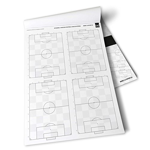 1X1Sport - Plantillas de Juego Para Entrenadores de FÚTbol, con Planos del Campo de Juego [PodrÍA no Estar en EspaÑOl], Kleine Felder