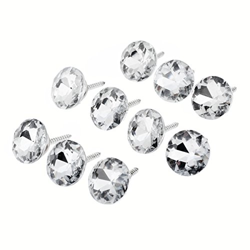 20 mm brillant Cristal avec motif Canapé Vis à ongles Bouton Tête de lit mural ameublement meubles D ¨ ¦ cor