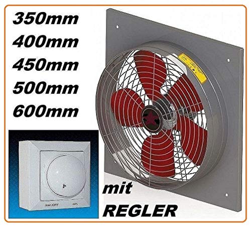 350mm Ventilador Industrial con 500W Regulador de Velocidad Ventilación Extractor Ventiladores industriales Axial axiales extractores aspiracion mura pared extractore extractor Helicoidal