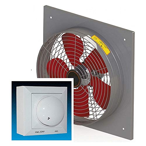 350mm Ventilador Industrial con 500W Regulador de Velocidad Ventilación Extractor Ventiladores industriales Axial axiales extractores aspiracion mura pared extractore extractor Helicoidal