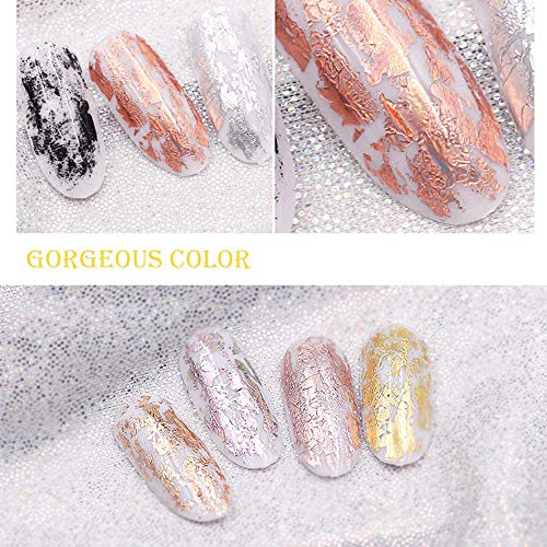 36 colores Lentejuelas Holográficas de Uñas, Kalolary Brillo del Clavo de Lentejuelas Color de uñas Glitter Paillette Mixta Redondo Fino 3D Manicura Maquillaje Calcomanías de bricolaje Decoración