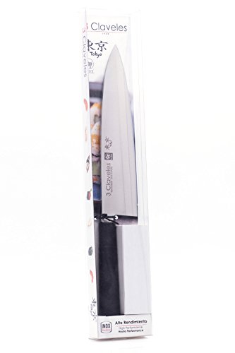 3Claveles Tokyo Deba - Cuchillo para zurdos, 21 cm